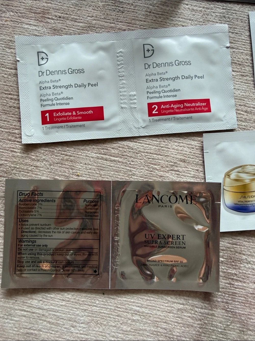 Charlotte Tilbury Lancome Sisley Dolce & Gabbana Makeup Skincare Bundle